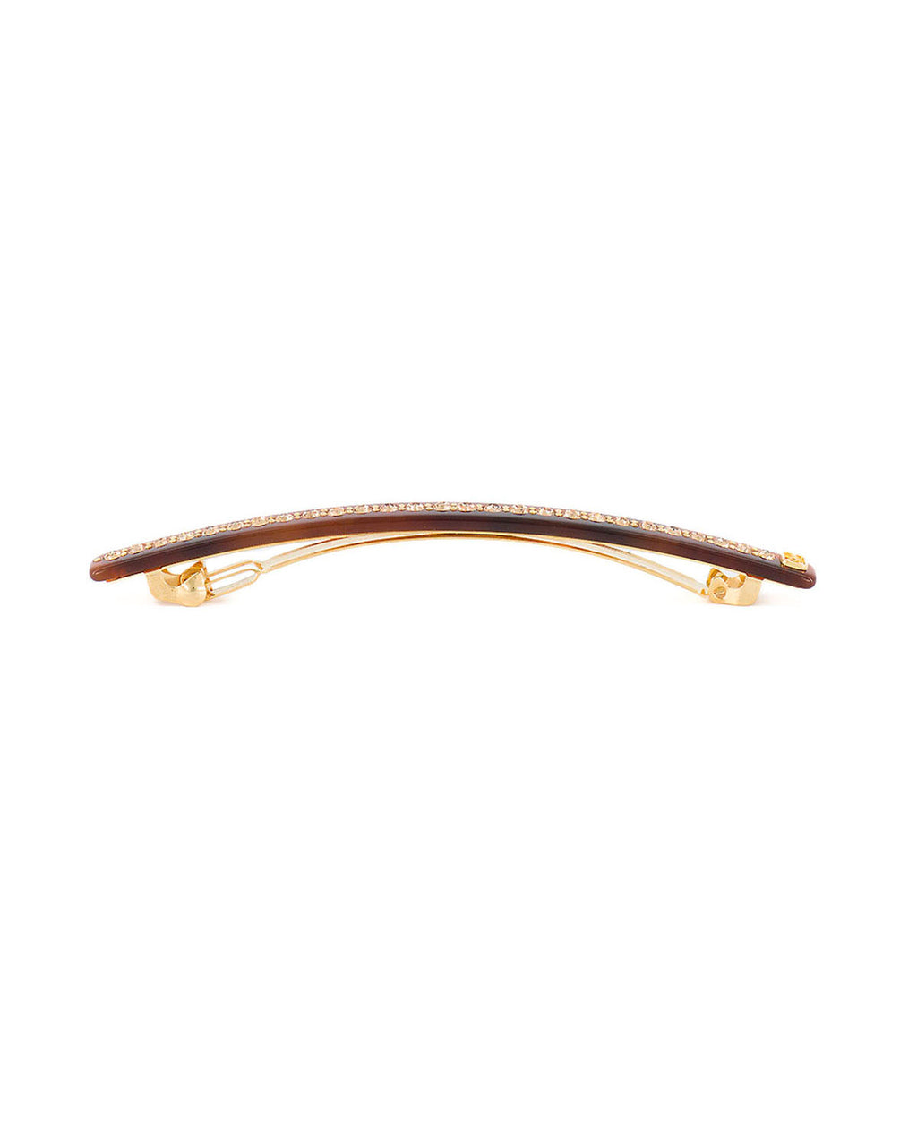 Tuileries Long Crystals Acetate Barrette
