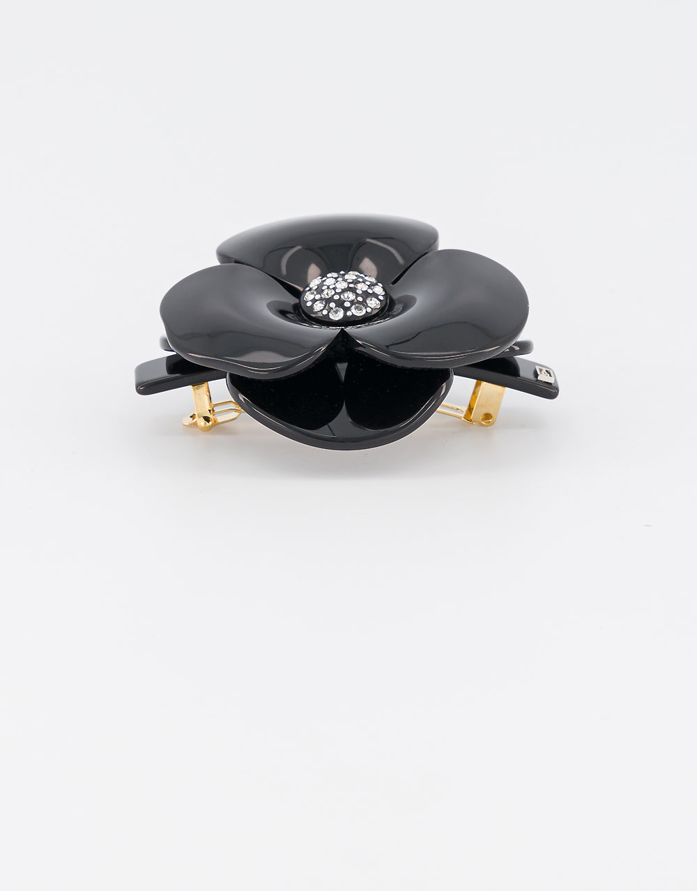 Camelia Acetate Barrette