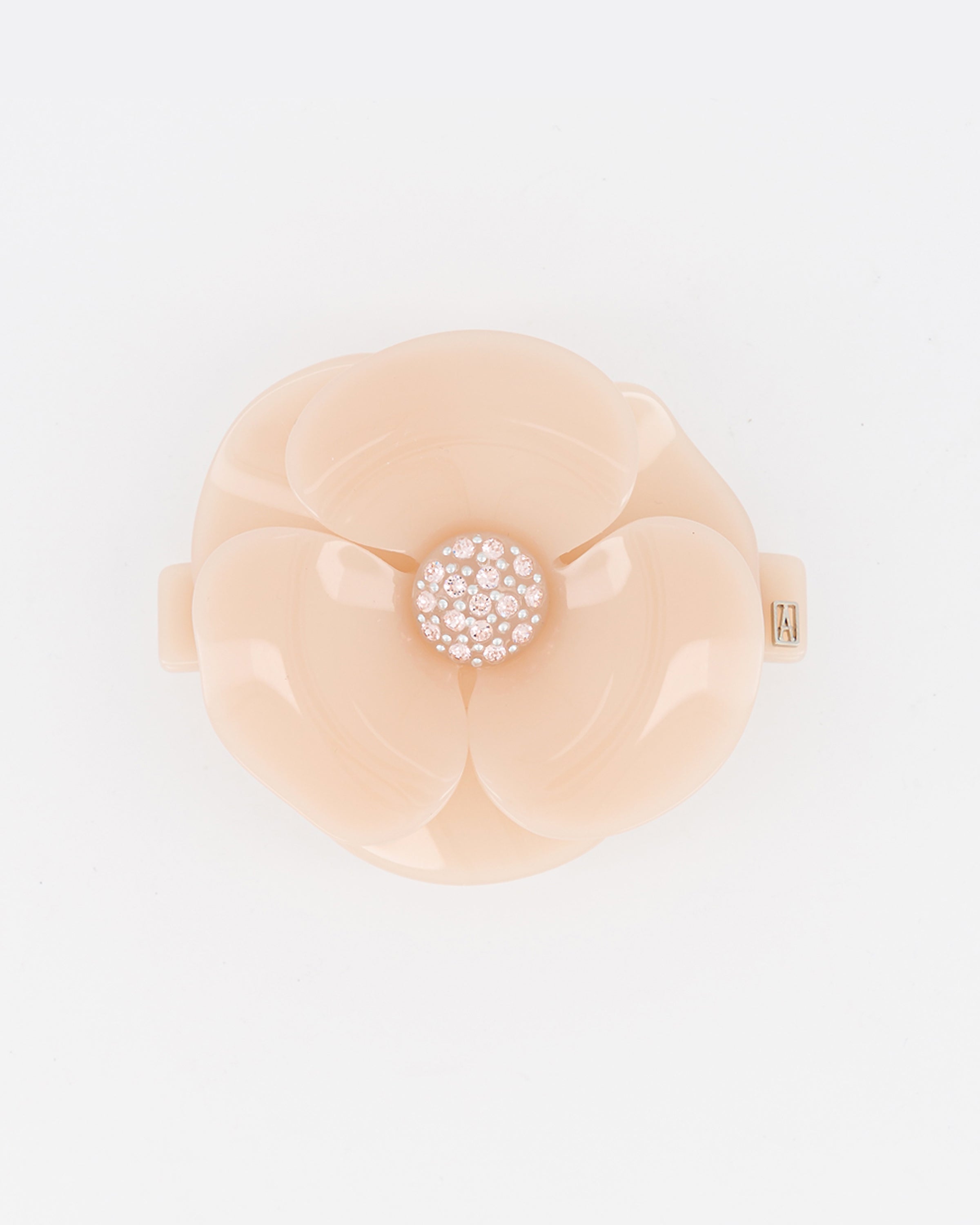 Small Camelia acetate barette