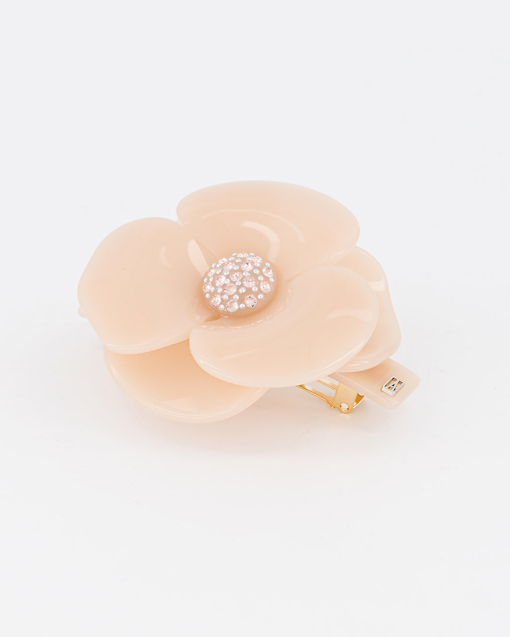 Camelia Acetate Barrette