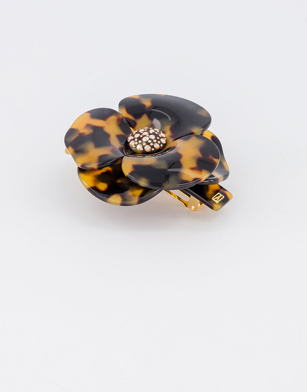 Camelia Tortoiseshell Acetate Barrette