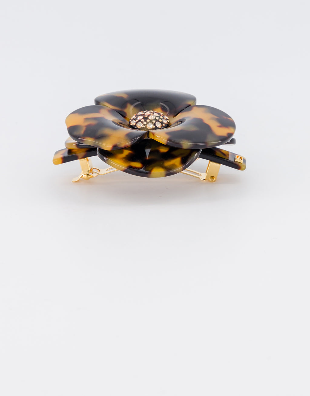 Camelia Tortoiseshell Acetate Barrette