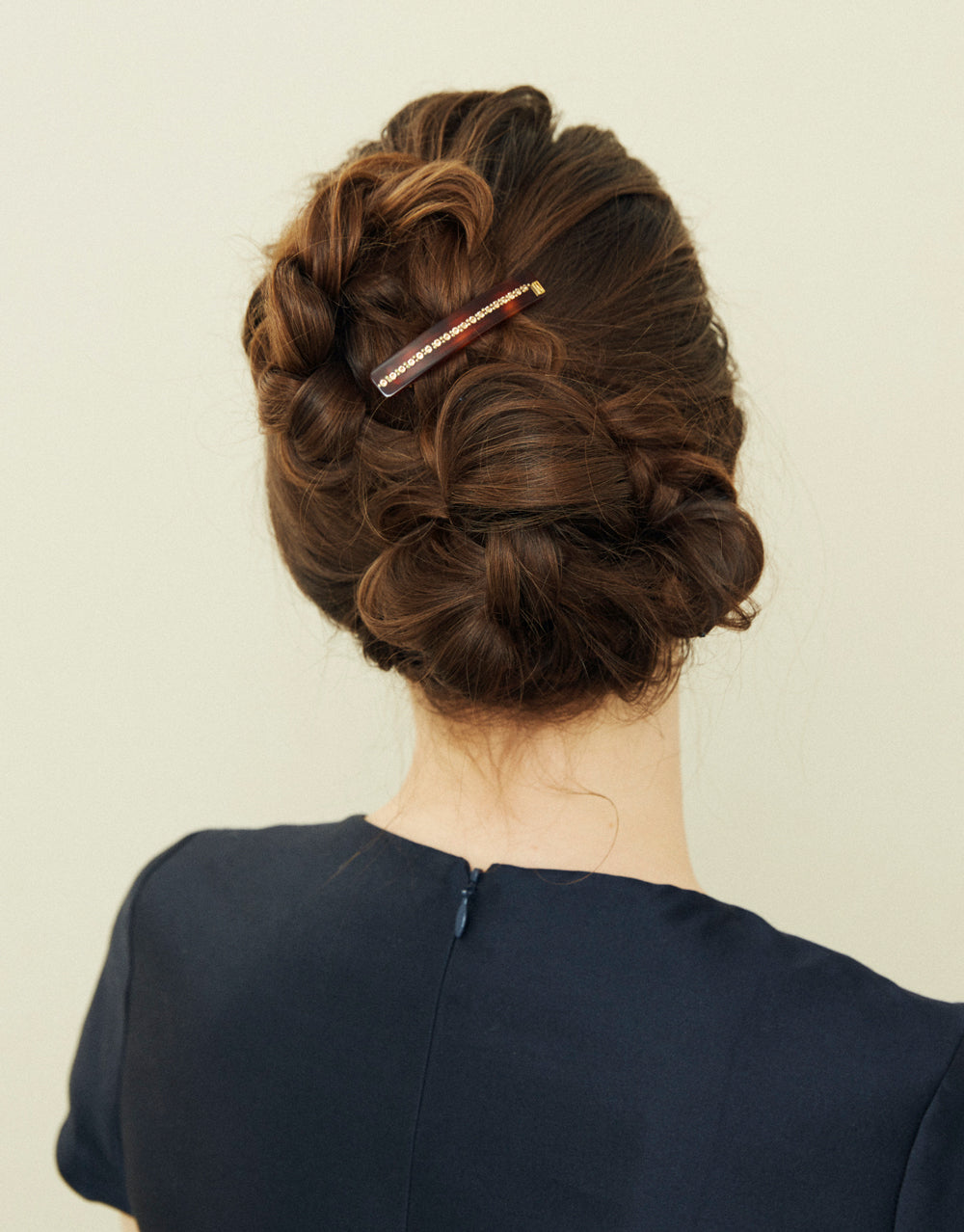 TuIleries Strass Acetate Barette