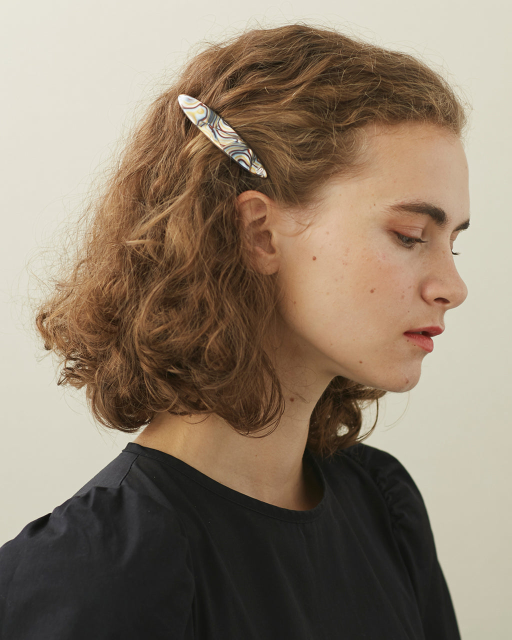Solferino Acetate Barrette