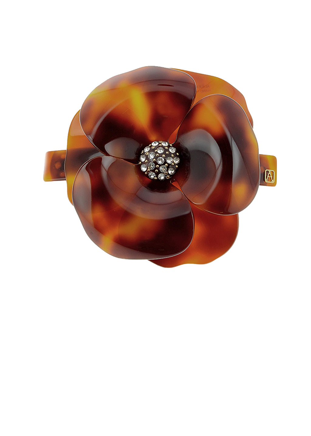 Camelia Acetate Barrette