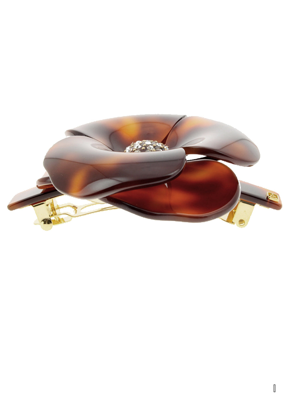 Camelia Acetate Barrette