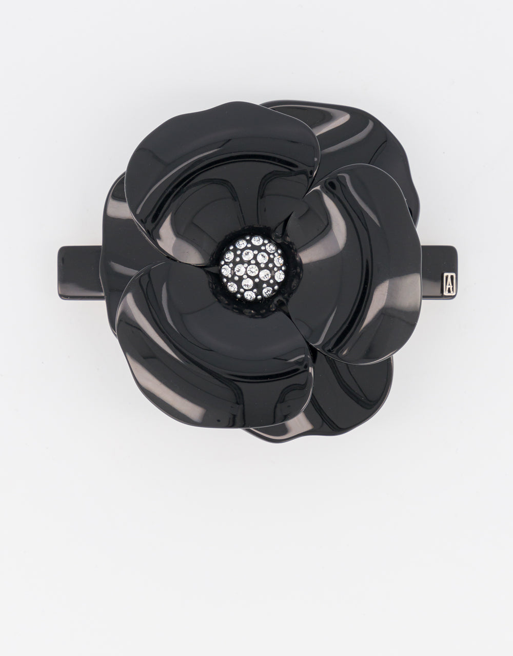 Camelia Acetate Barette