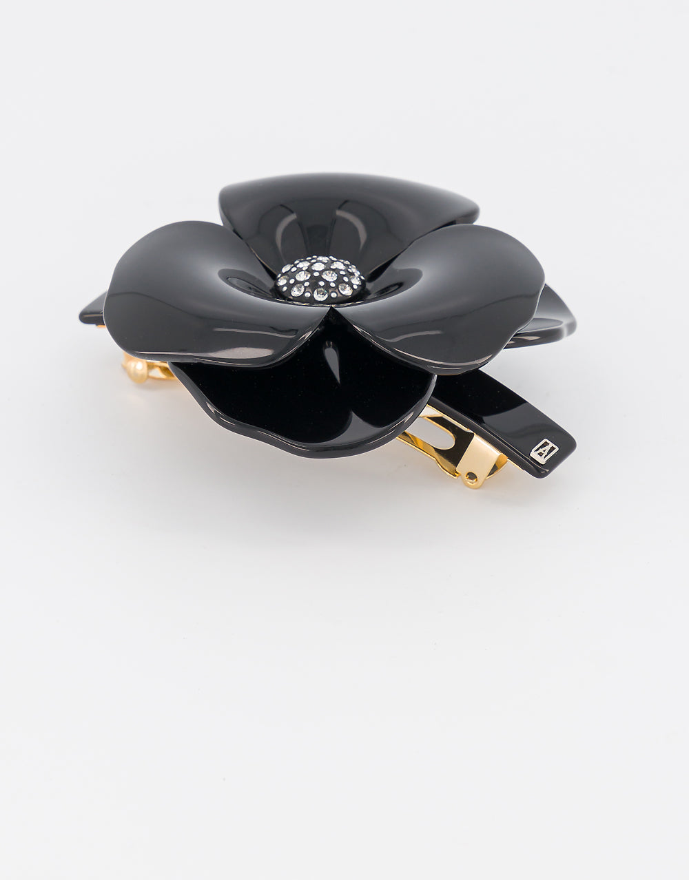 Camelia Acetate Barette
