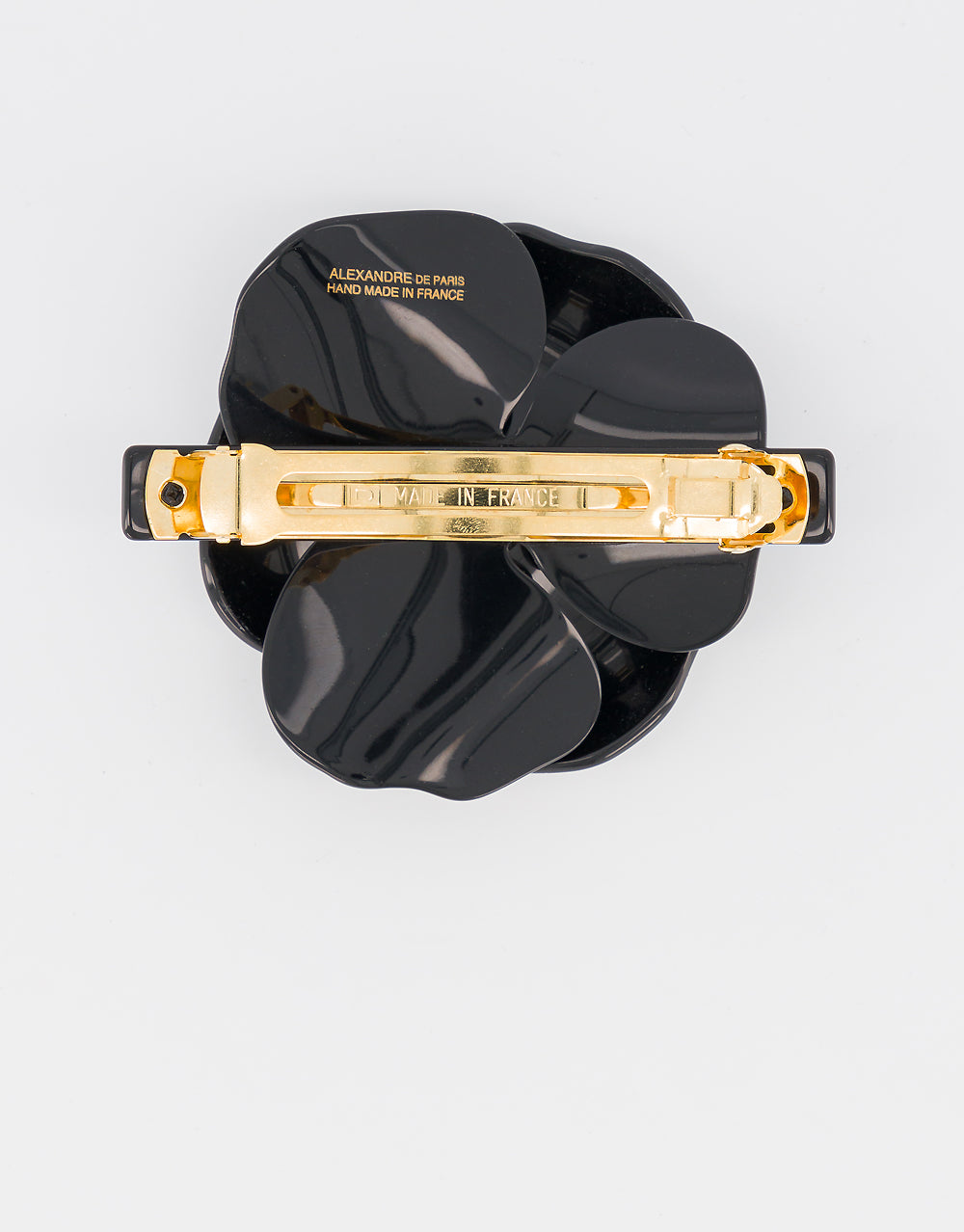 Camelia Acetate Barette