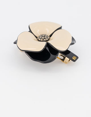 Camelia acetate barette