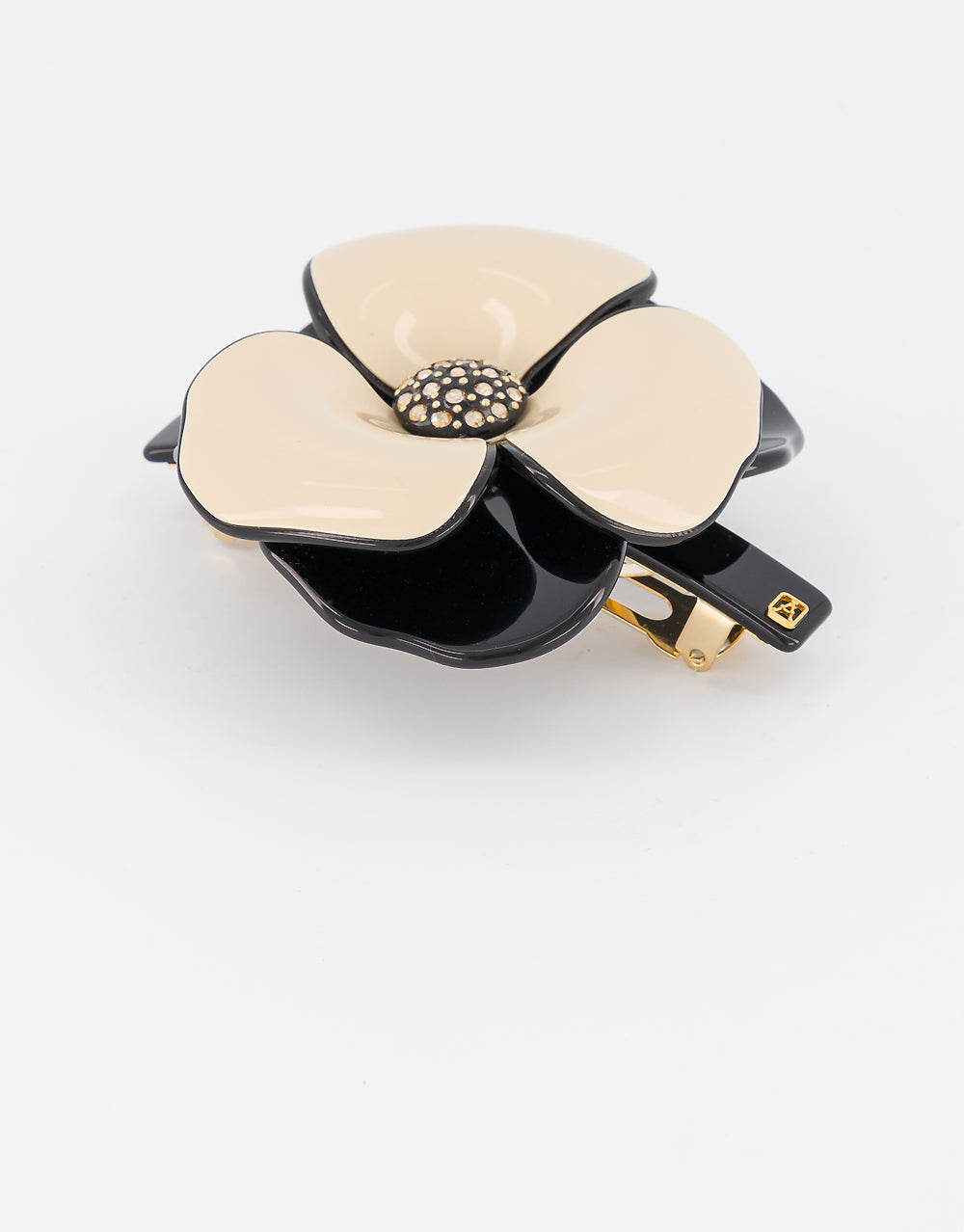 Camelia acetate barette