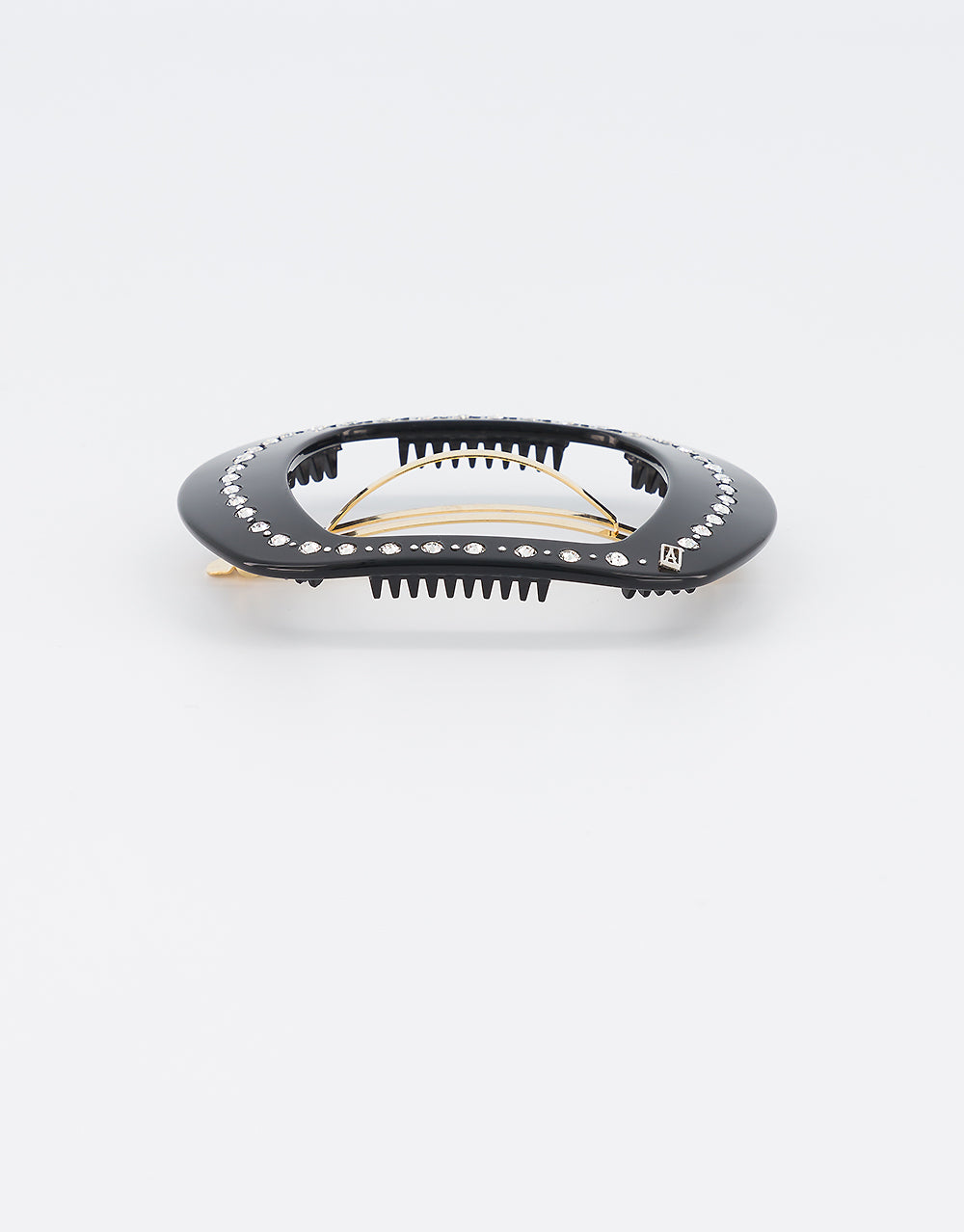 Palais Royal Catogan Strass Hollow Acetate Barrette