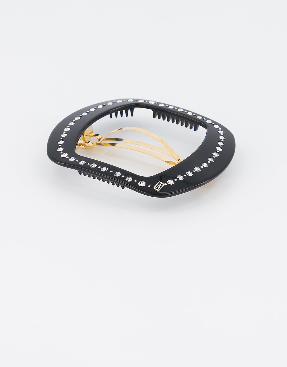 Palais Royal Catogan Strass Hollow Acetate Barrette