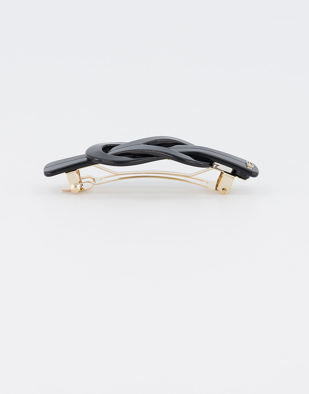 Bastille knot acetate hair barette