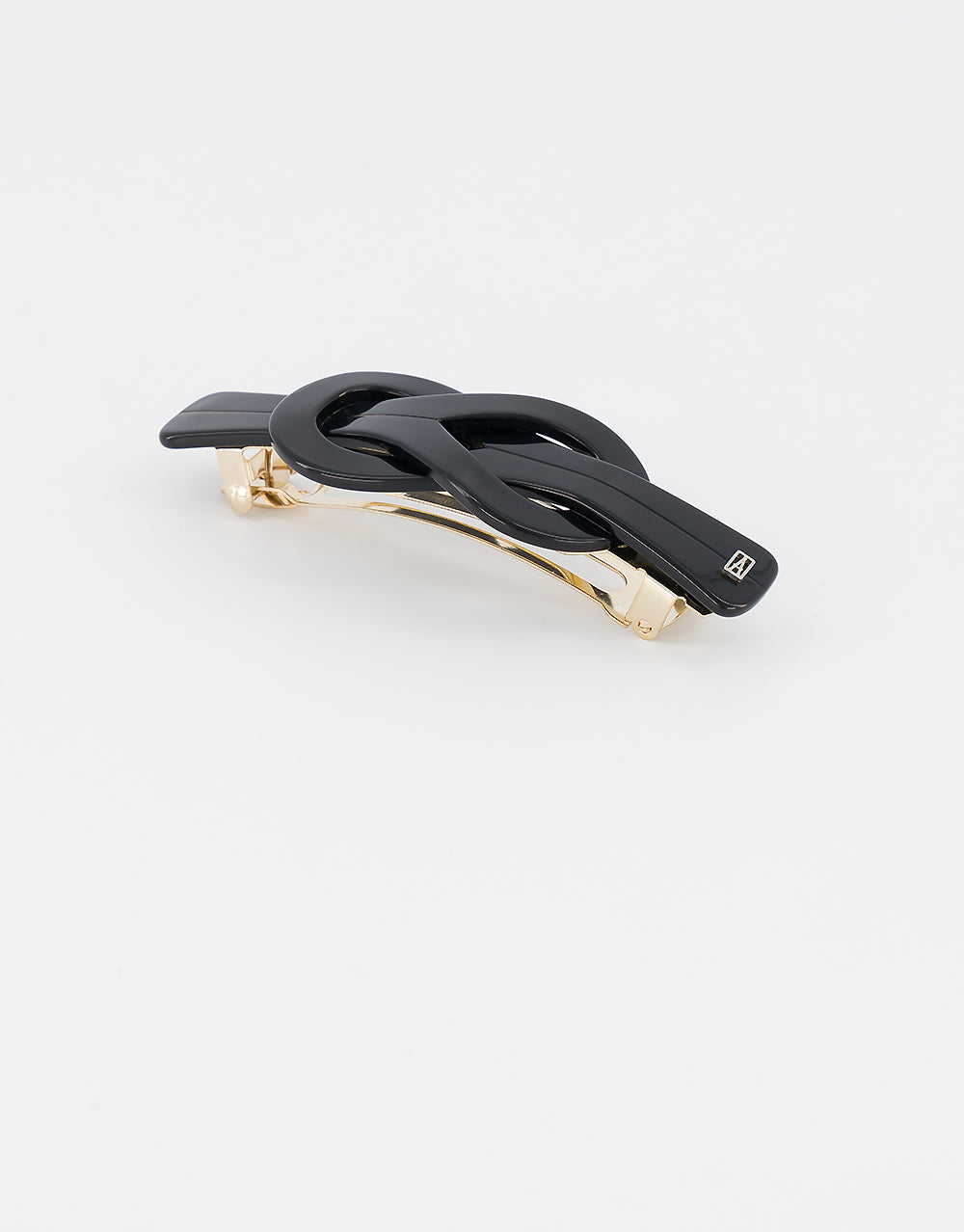 Bastille knot acetate hair barette