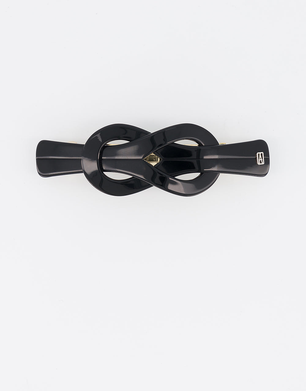 Bastille knot acetate hair barette