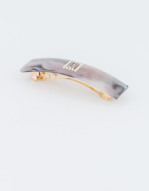 A Summer pearl acetate barette