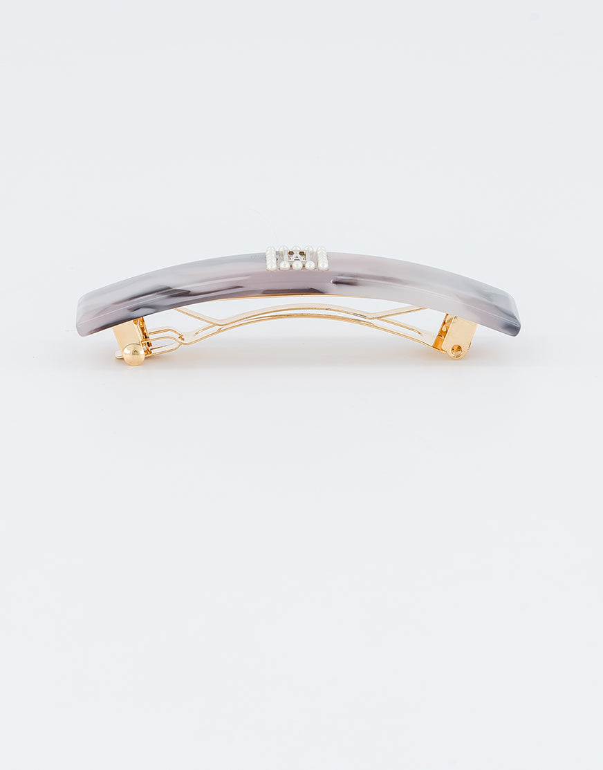 A Summer pearl acetate barette