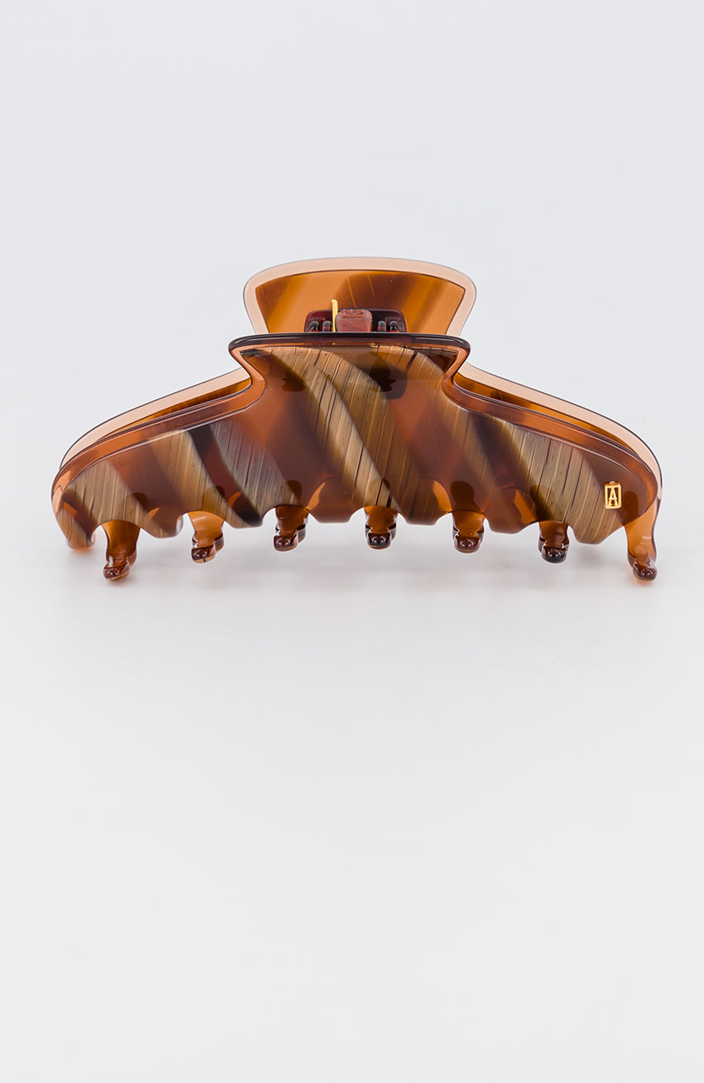 Brown Boheme large acetate hair clip