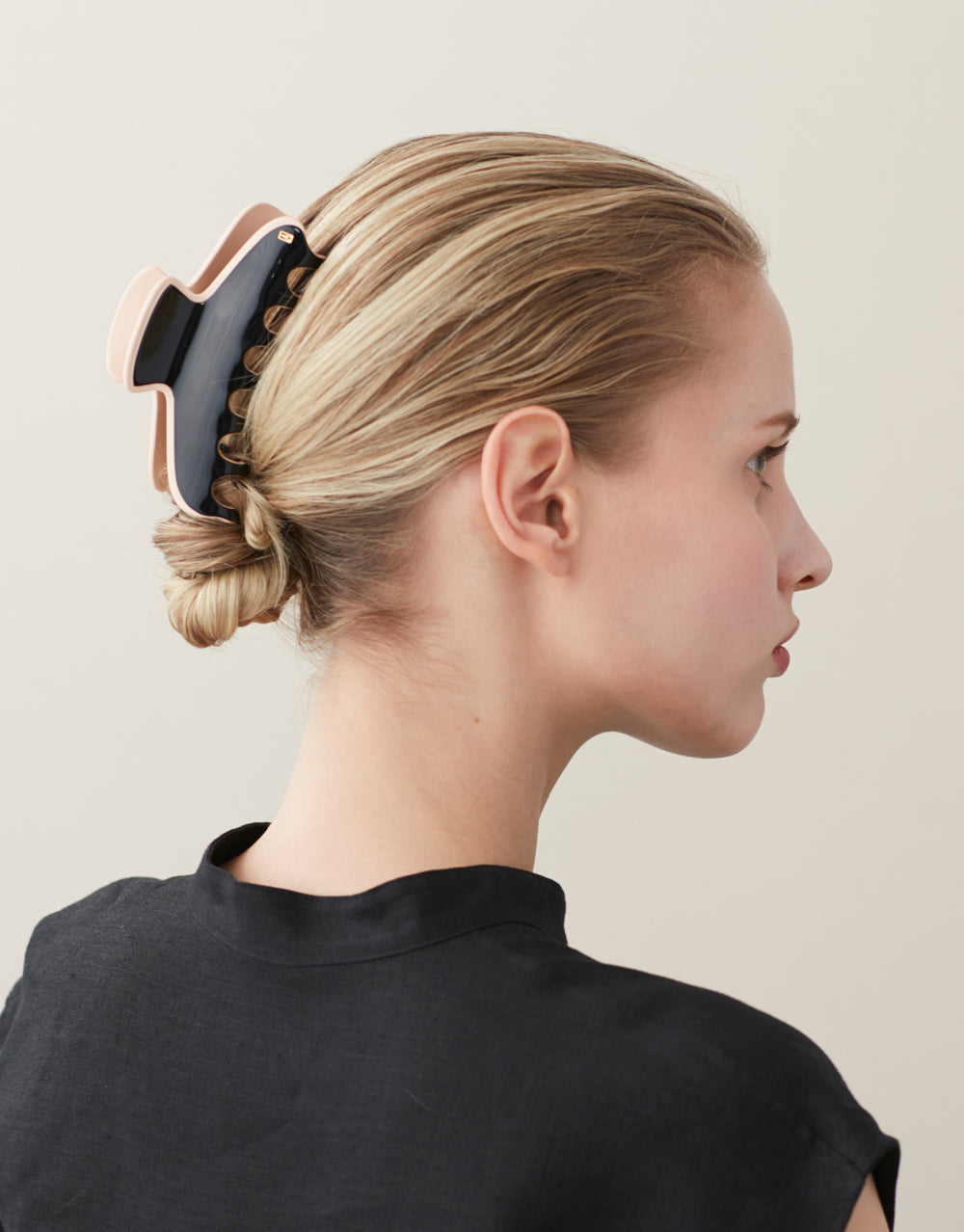 Saint Germains Acetate Abalone Large Hair Clip