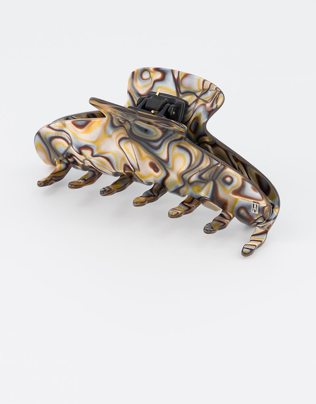 Saint Germains Acetate Abalone Large Hair Clip