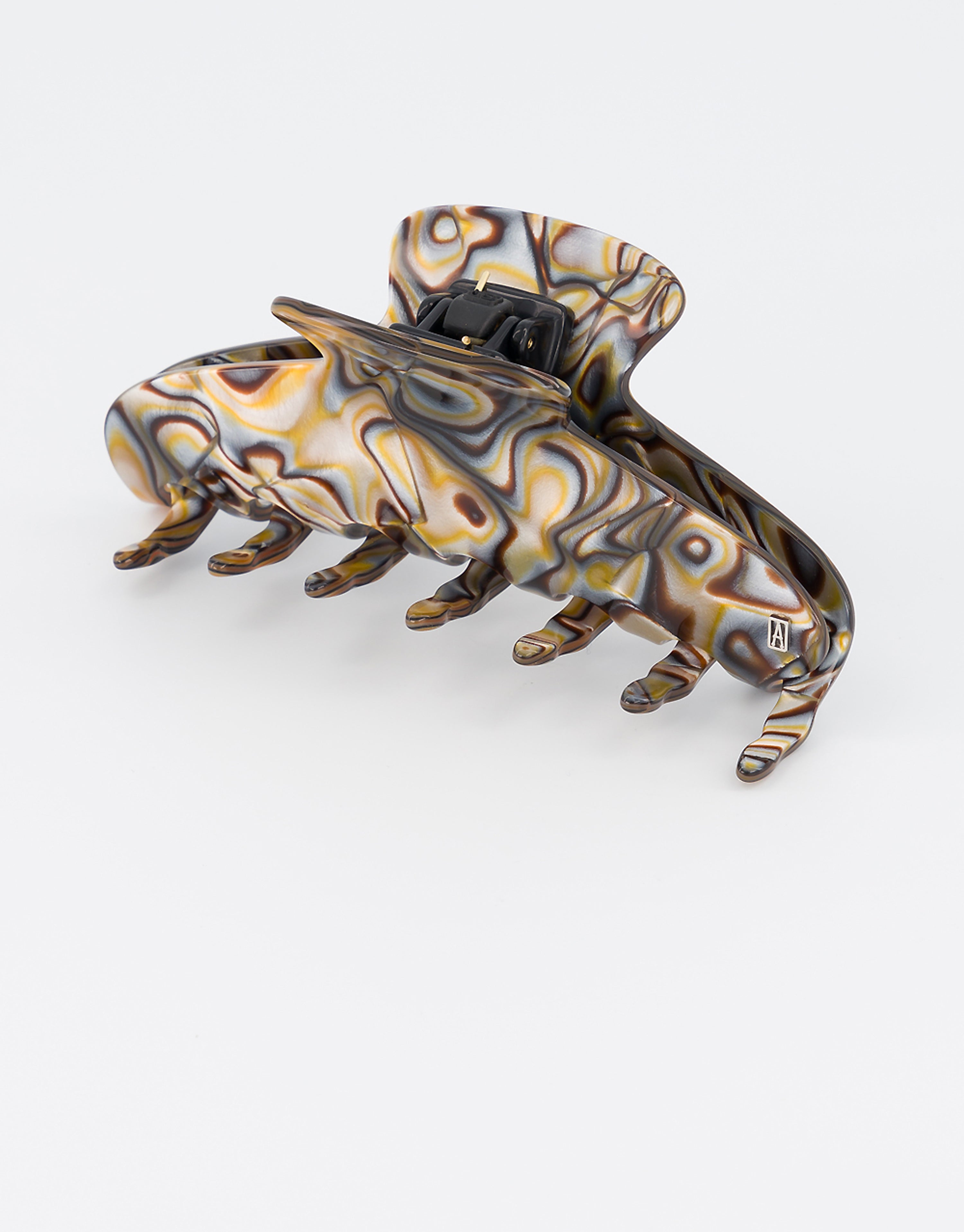 Saint Germains Acetate Abalone Large Hair Clip