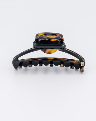 Molitor tortoiseshell black hair clip