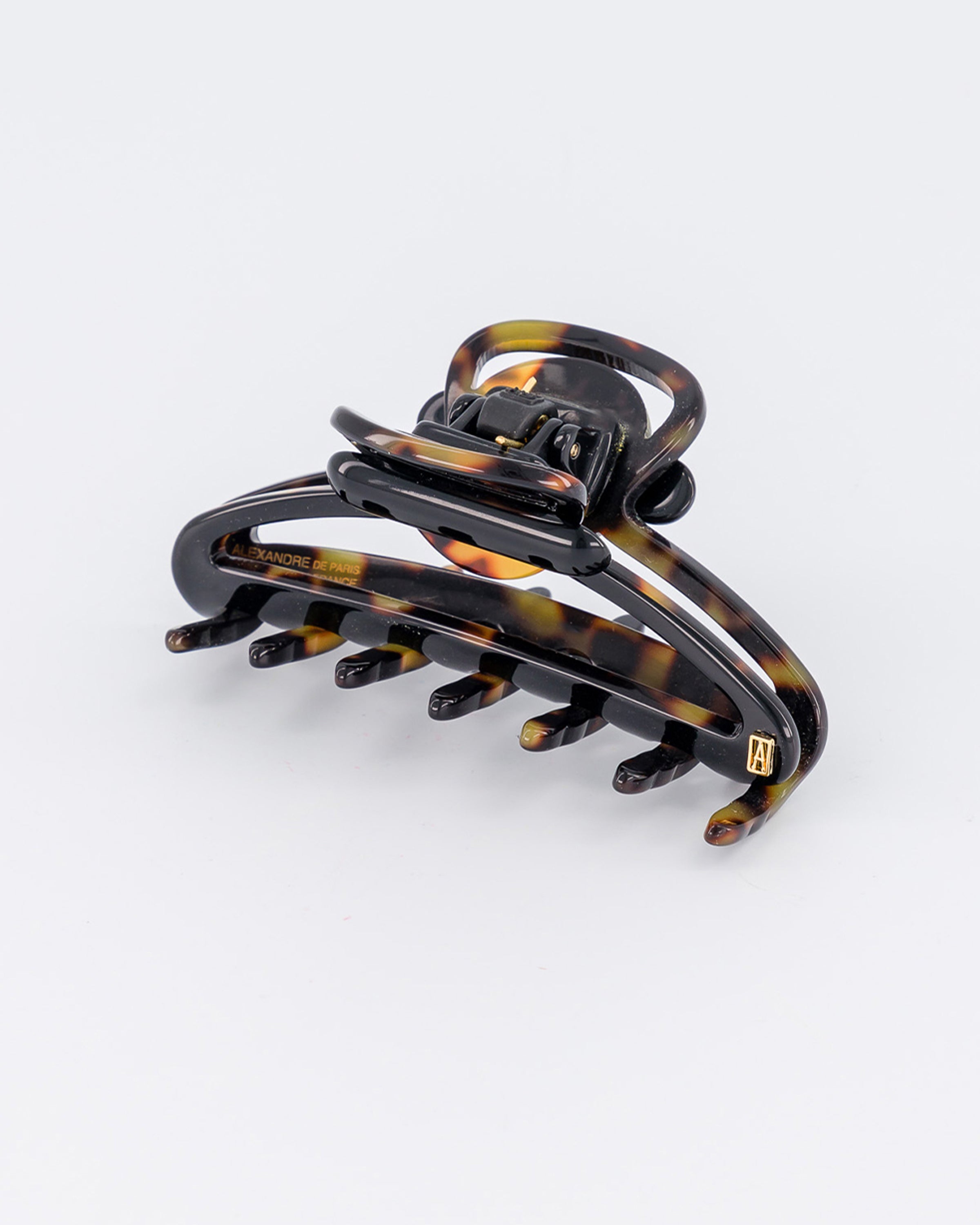 Molitor tortoiseshell black hair clip
