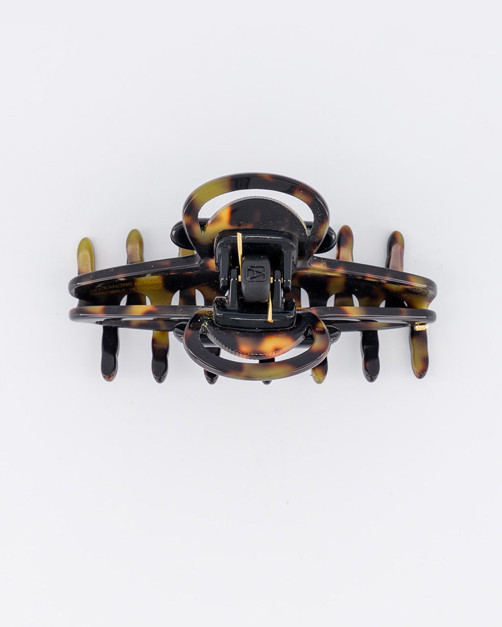 Molitor tortoiseshell black hair clip
