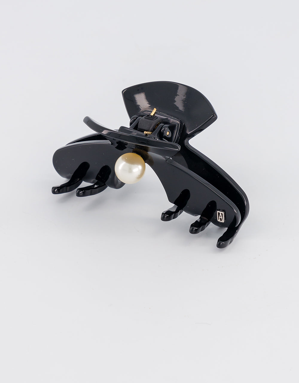 Pont Neuf Medium Acetate and Pearl Hair Clip