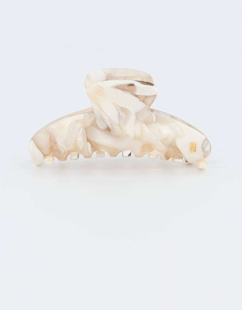 Ivory Acetate Hair Clip