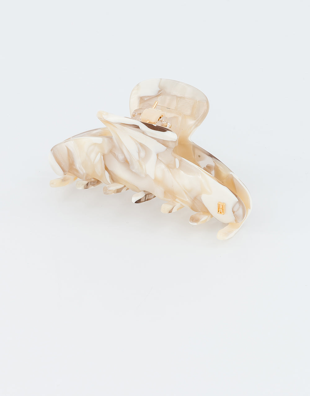Ivory Acetate Hair Clip