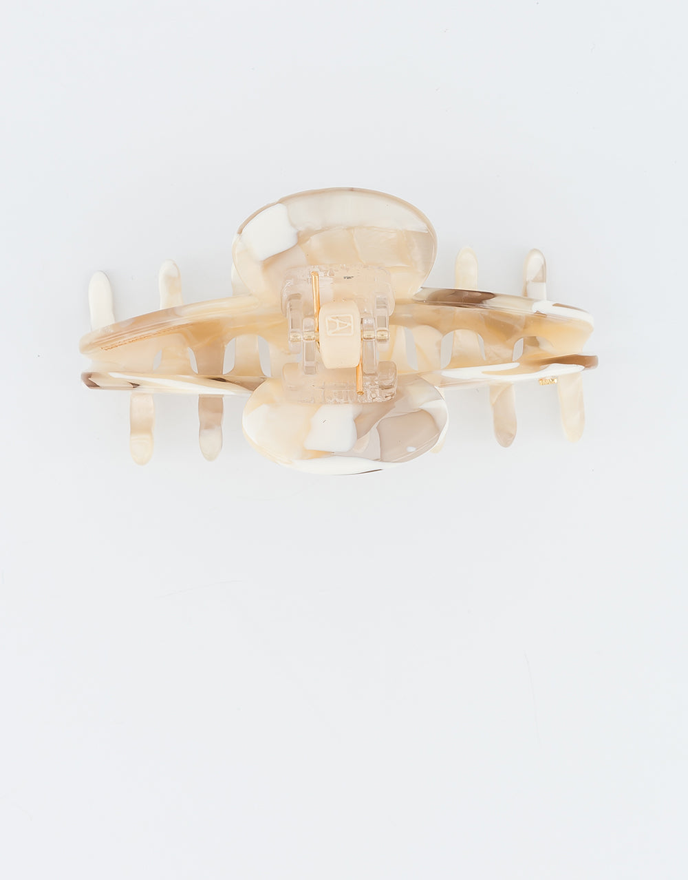 Ivory Acetate Hair Clip