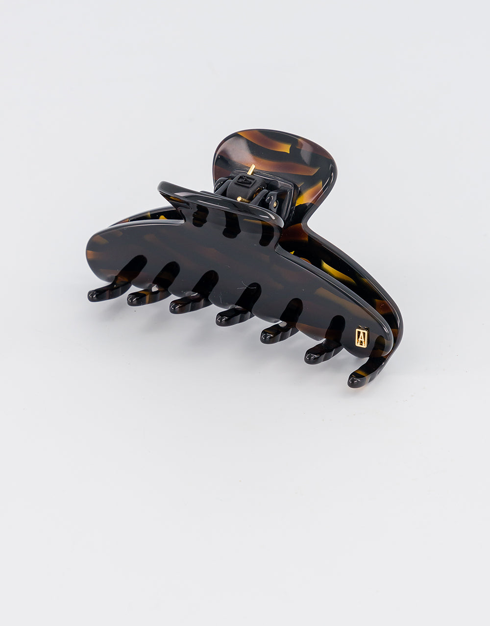 Jungle tortoiseshell acetate hair clip