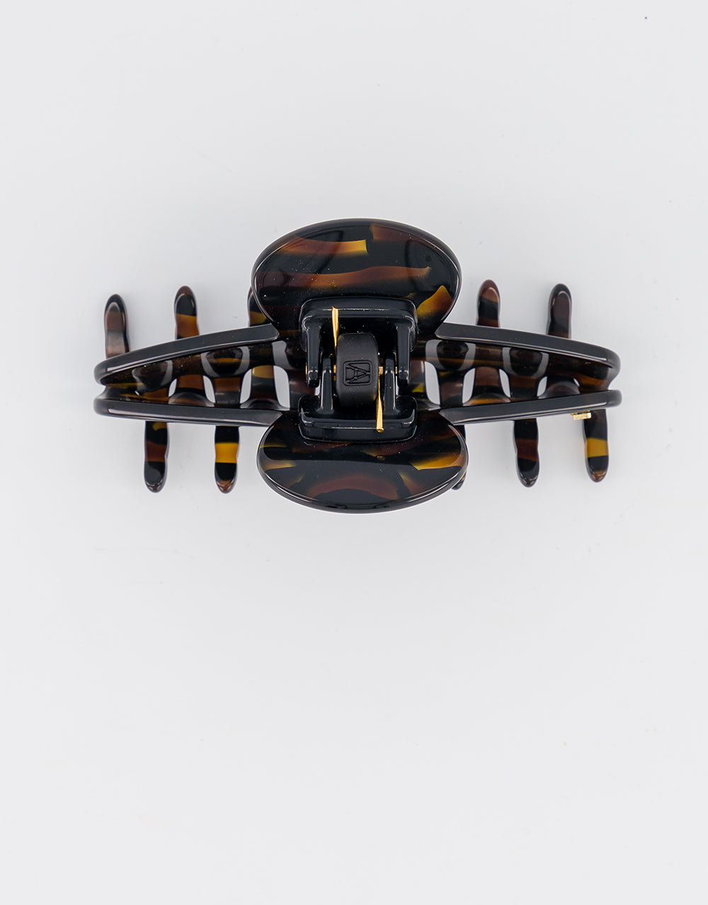 Jungle tortoiseshell acetate hair clip