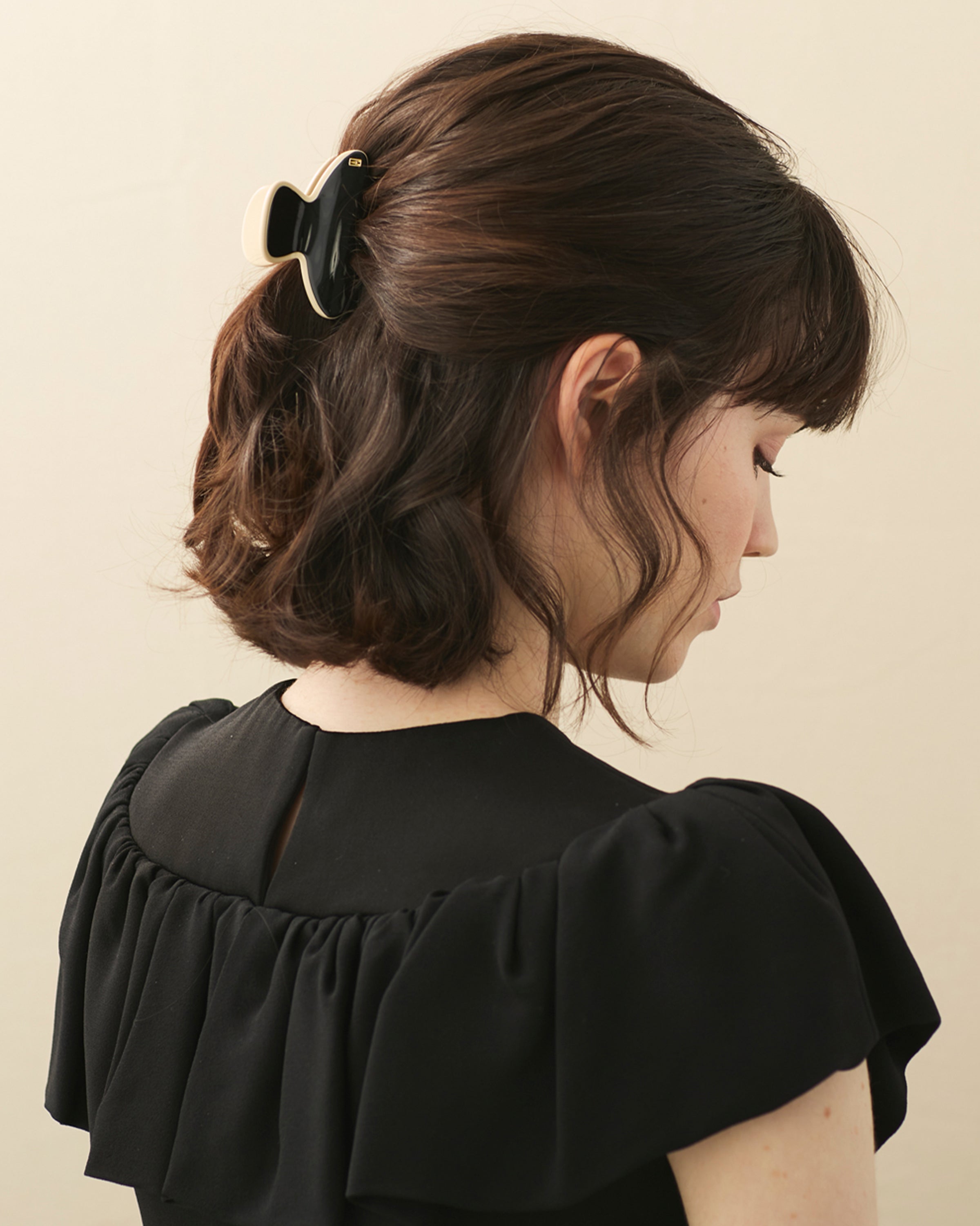 Tenderly Small Acetate Hair Clip