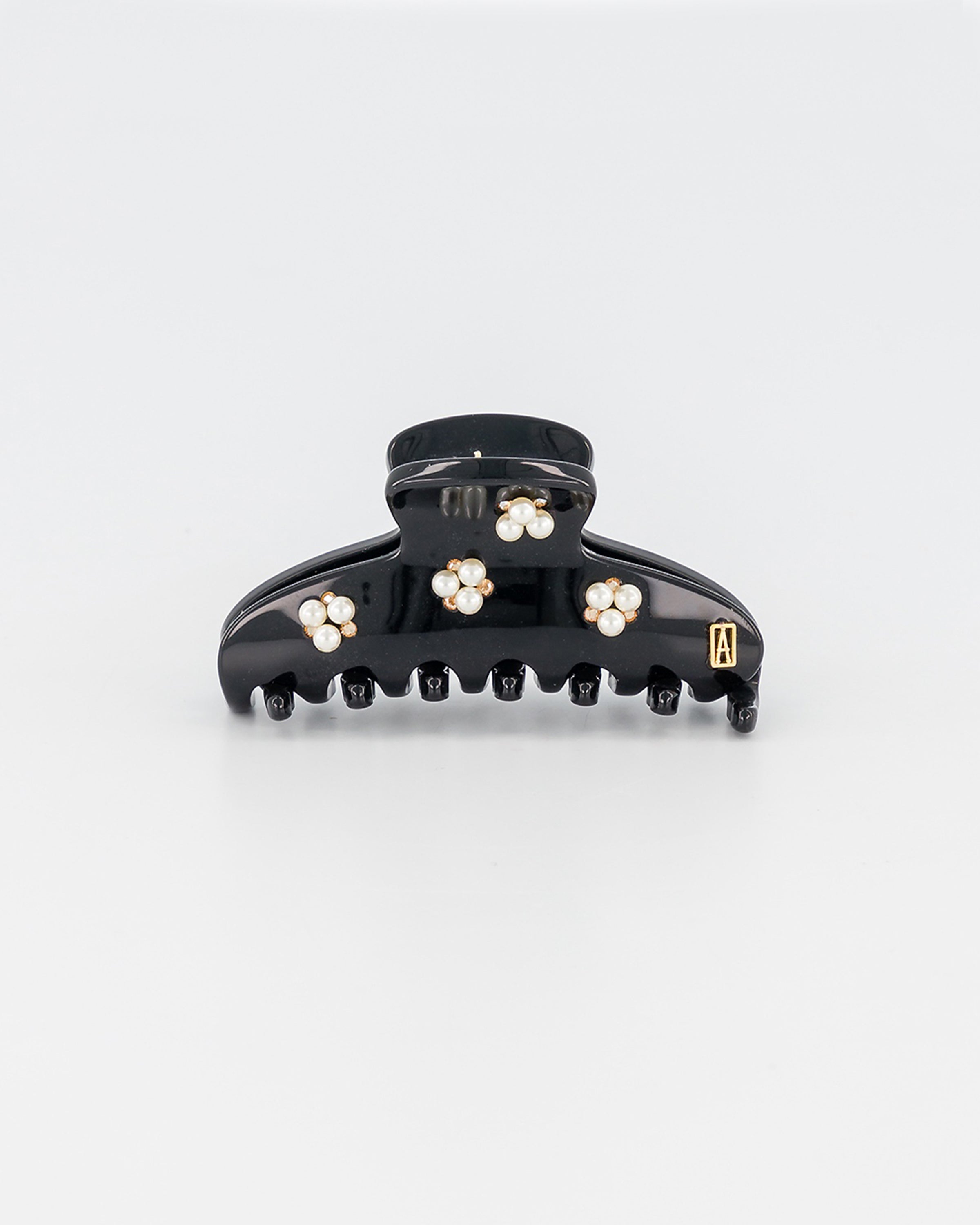 Swarovski Pearls and Crystals Acetate Hair Clip