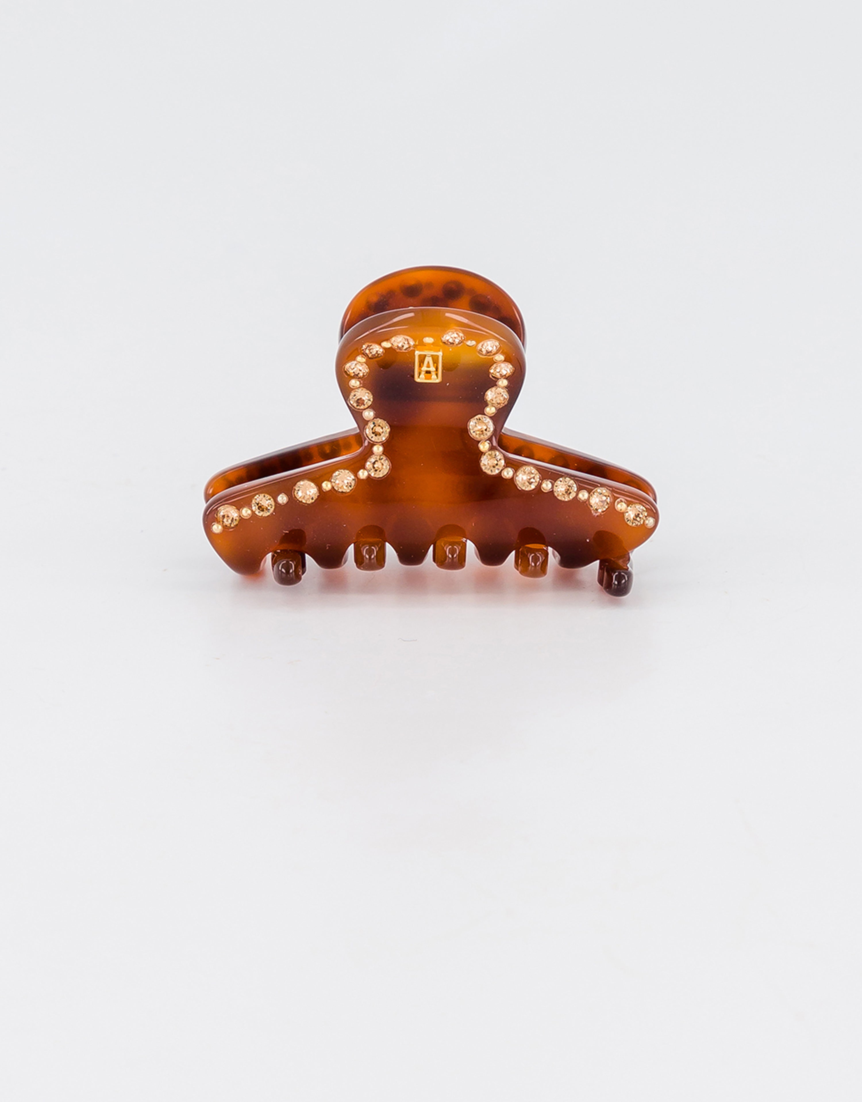 Raspail Acetate Strass Small Hair Claw Clip