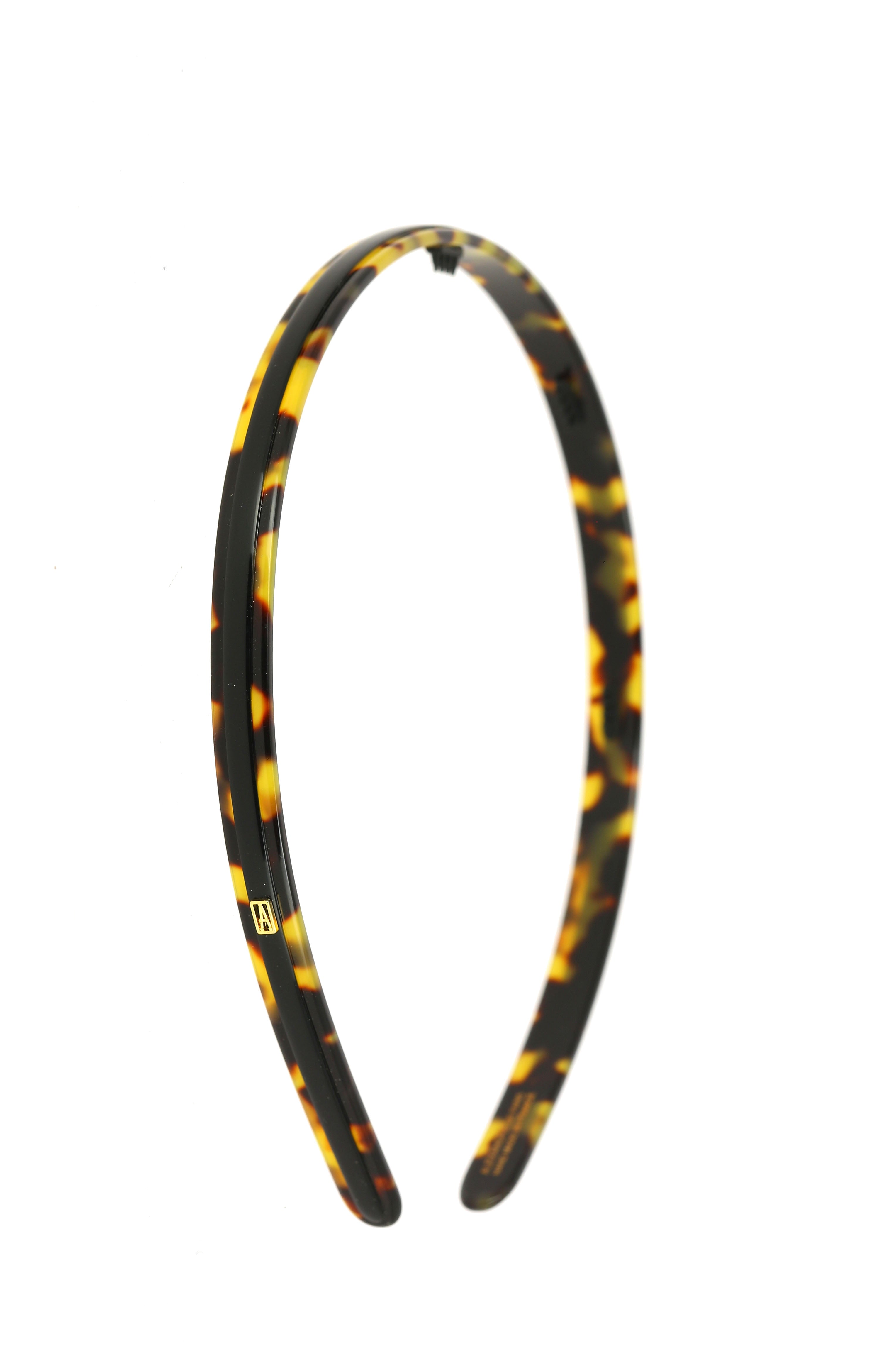 Les Liserai Black and Tortoise Acetate Headband