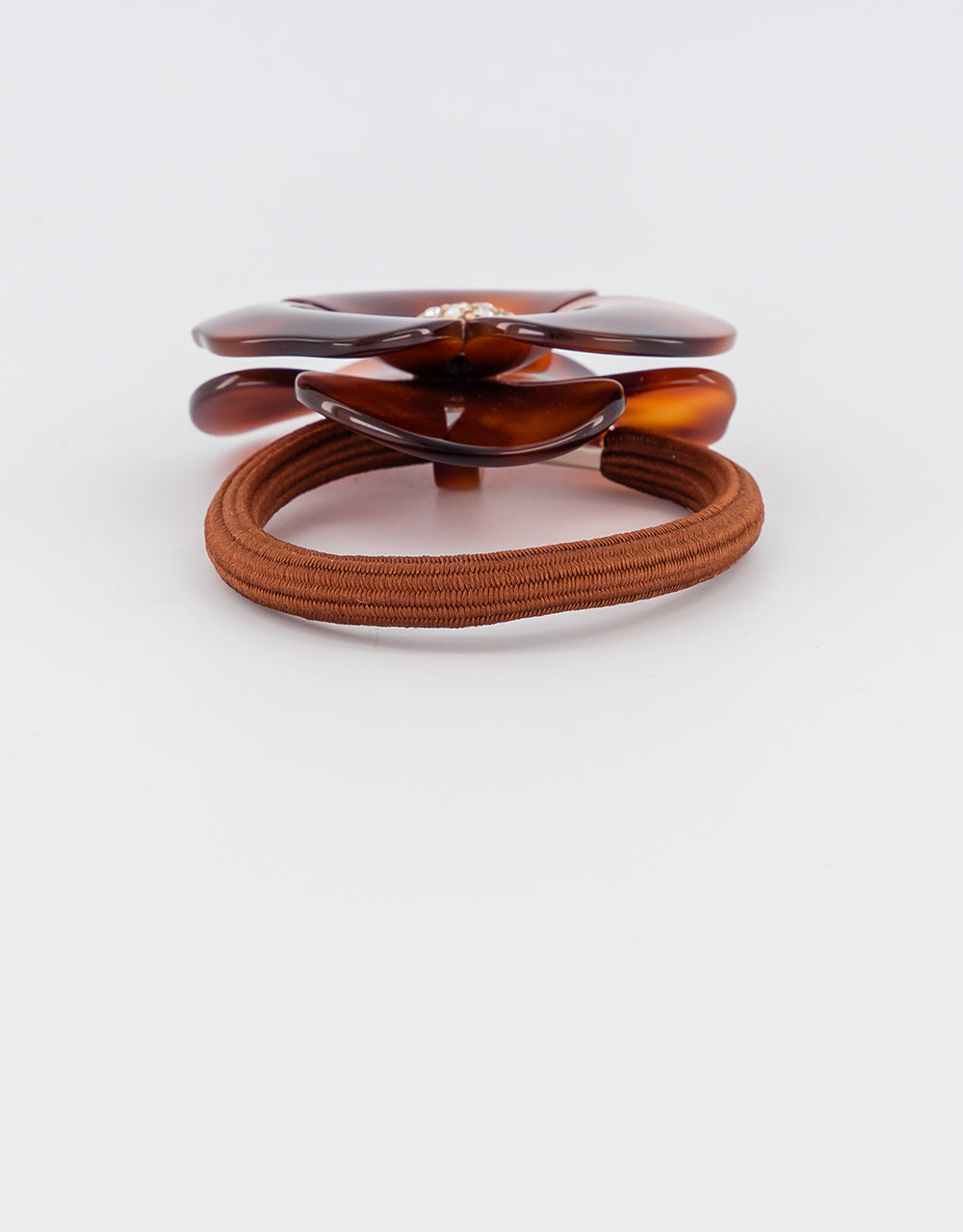 Camelia Acetate Hair Tie