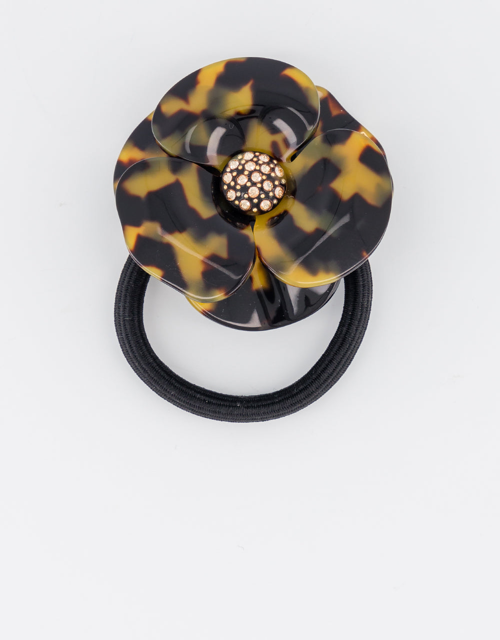 Camelia Acetate Hair Tie