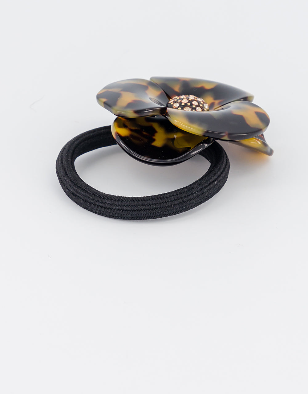 Camelia Acetate Hair Tie