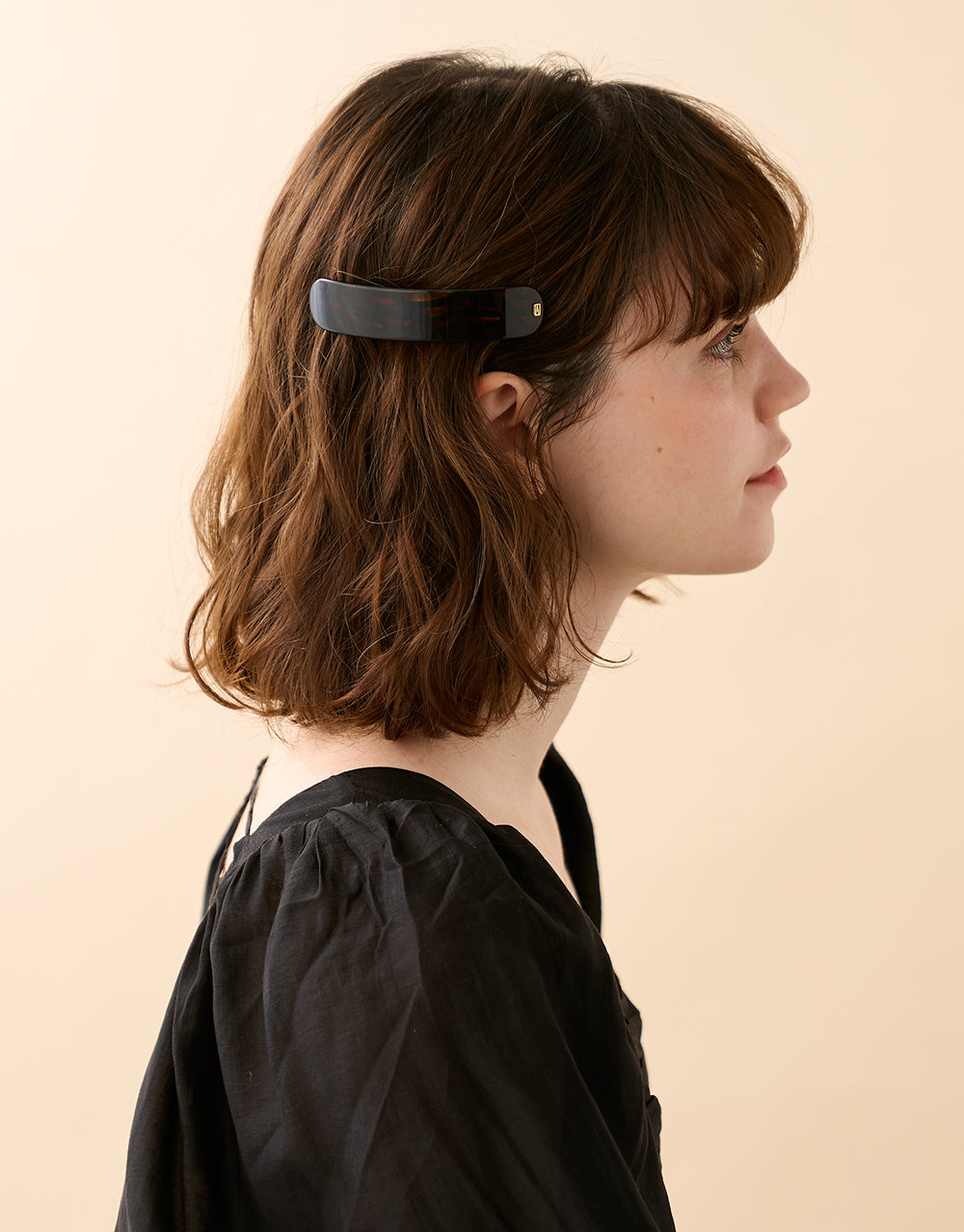 Jungle acetate barette
