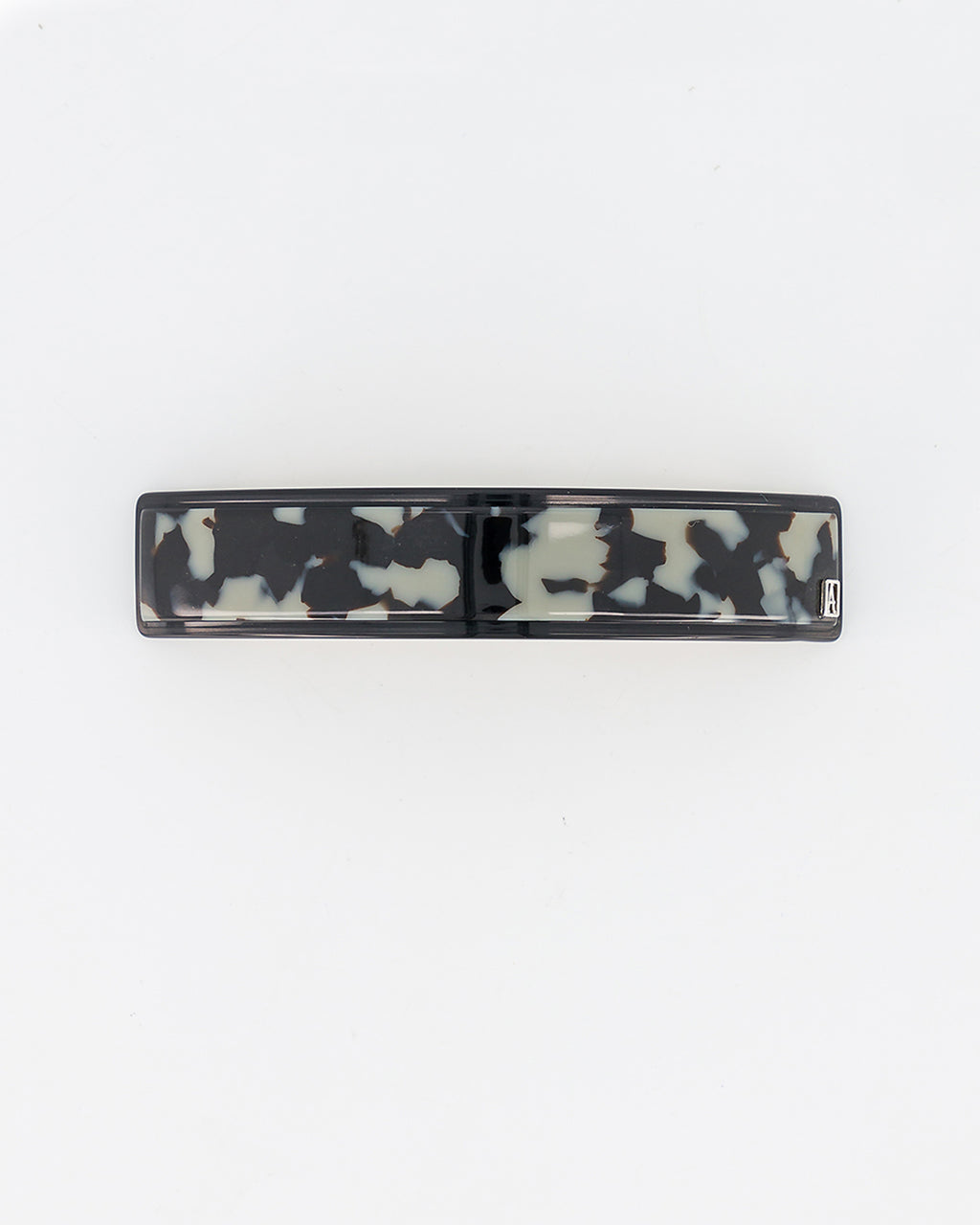 Black Tortoiseshell Acetate Ponytail Barrette