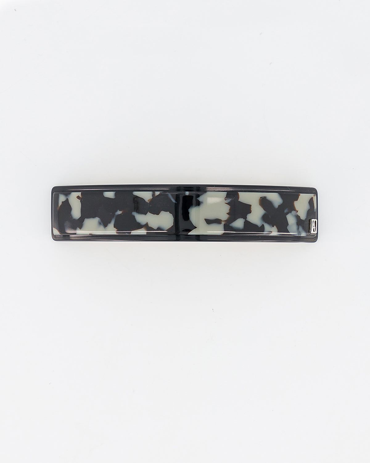 Black Tortoiseshell Acetate Ponytail Barrette
