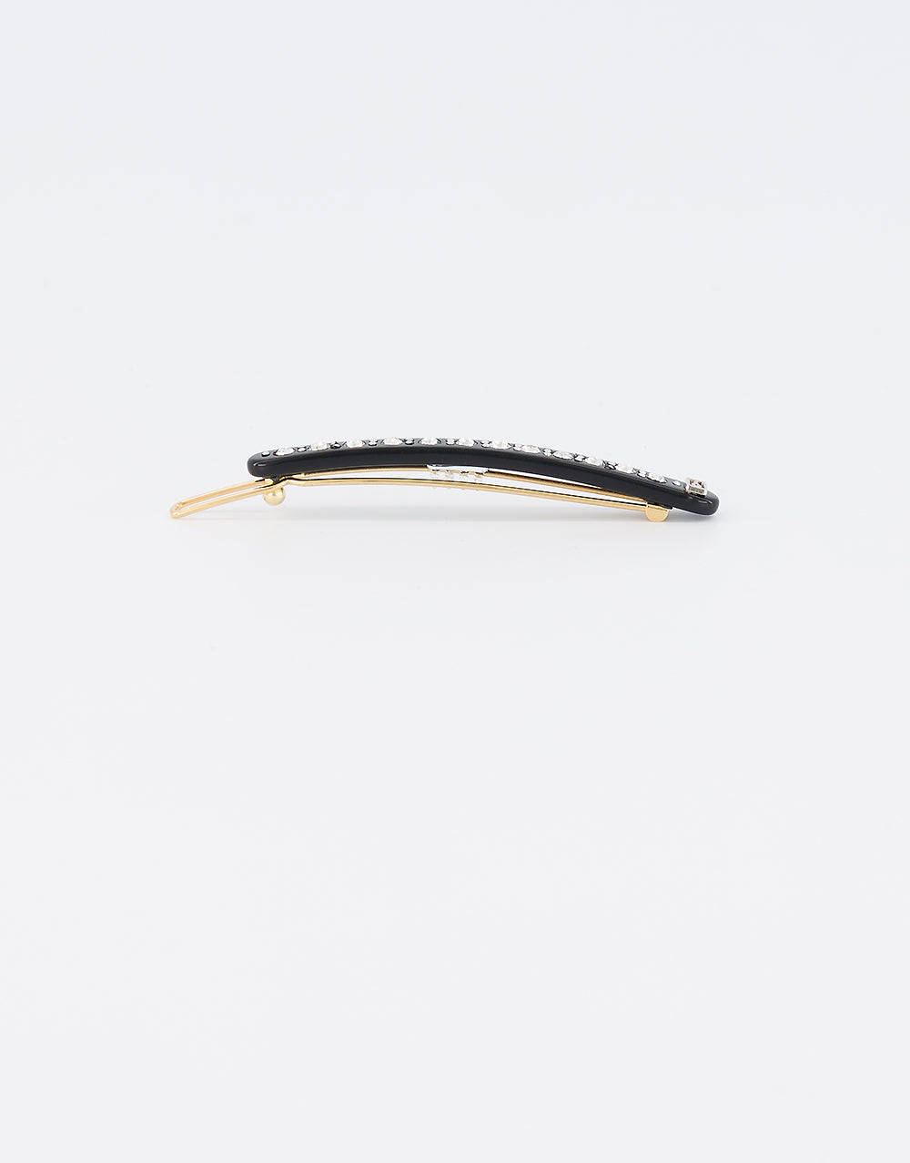 ALEXANDRE DE PARIS Le Marais strass acetate side barette