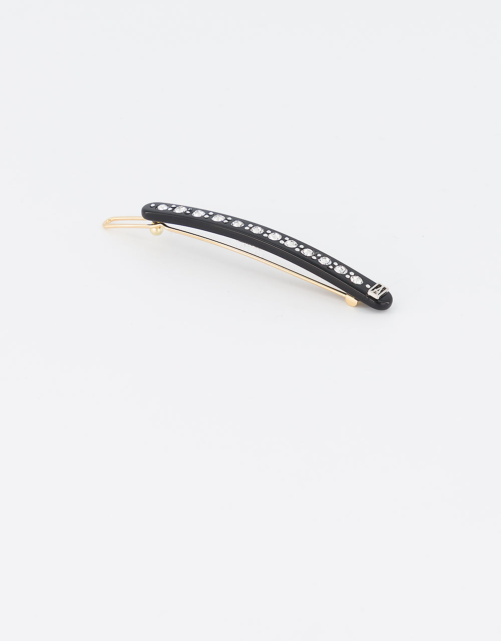 ALEXANDRE DE PARIS Le Marais strass acetate side barette