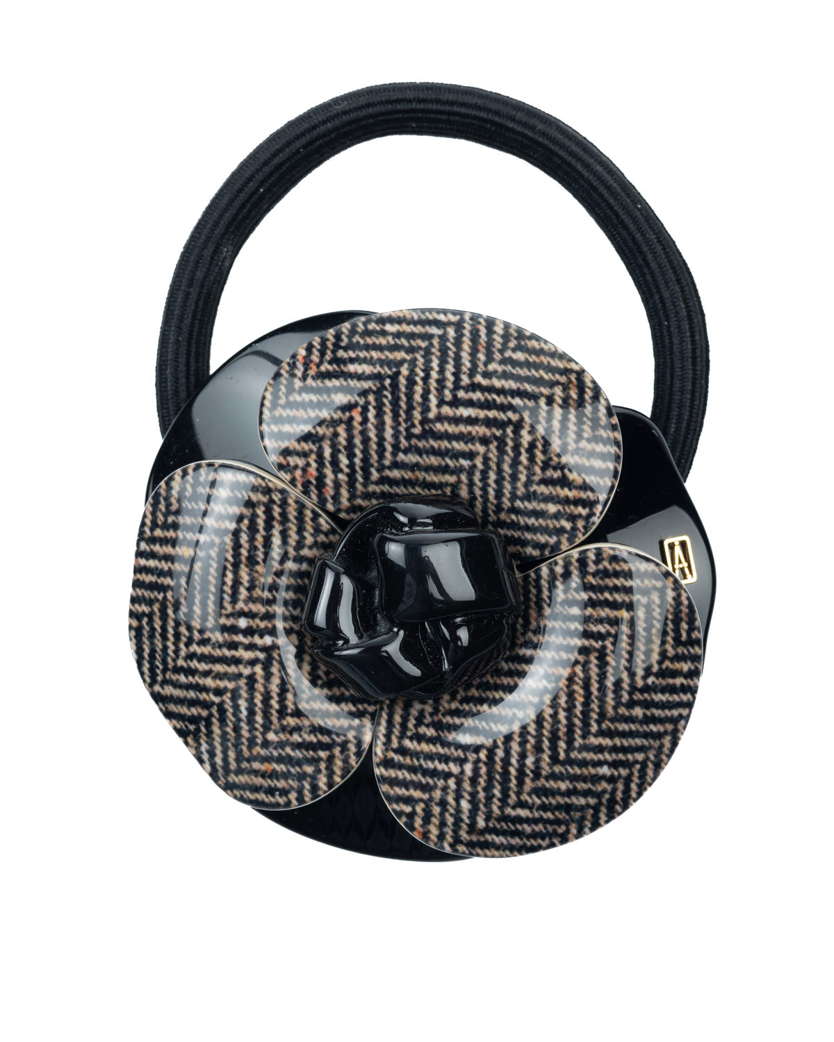 Camelia Acetate Ponytail Holder