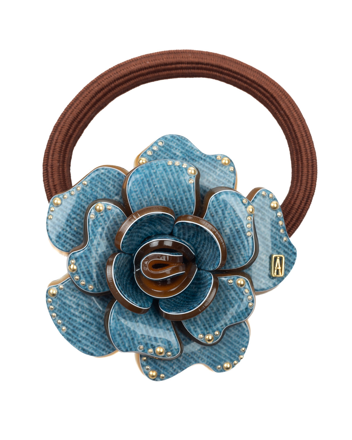 West Camelia Acetate Hair Tie