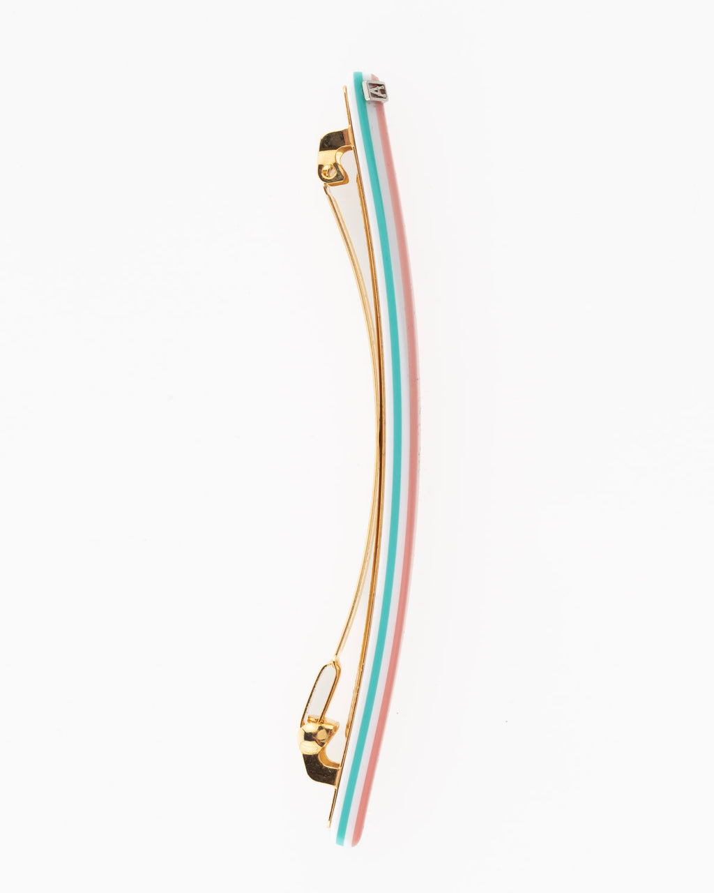 Thin Stripes Acetate Barrette
